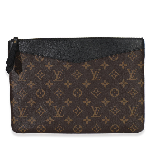 Louis Vuitton Handbags - Louis Vuitton Black Monogram Canvas Daily Pouch